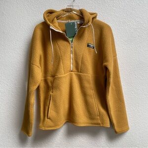 LL Bean Katahdin Hoodie 1/2 Zip Fleece